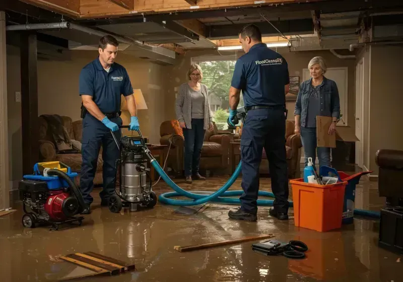 Basement Water Extraction and Removal Techniques process in Detroit Beach, MI